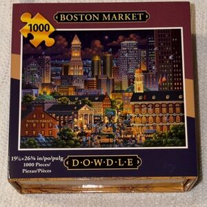 Dowdle Boston Market Nighttime Puzzle - 1000 Pieces